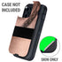Rose Gold and Black Marble Otterbox Defender iPhone Skin