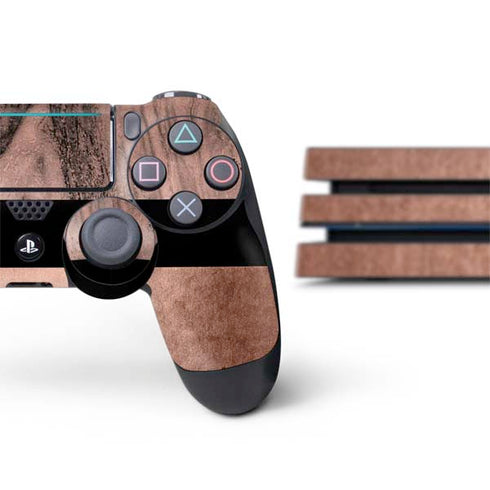 Rose Gold and Black Marble PS4 Pro Bundle Skin