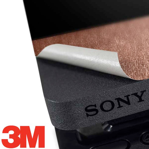 Rose Gold and Black Marble PS4 Slim Bundle Skin