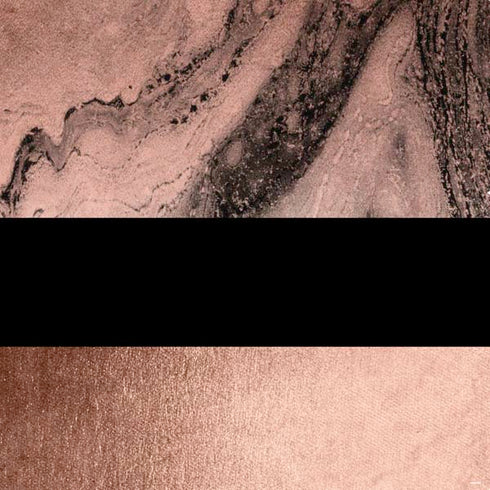 Rose Gold and Black Marble PS4 Slim Bundle Skin