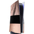 Rose Gold and Black Marble PS5 Console Skin