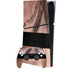 Rose Gold and Black Marble PS5 Slim Digital Edition Bundle Skin
