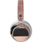 Rose Gold and Black Marble Surface Headphones Skin
