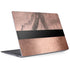 Rose Gold and Black Marble Surface Laptop 2 Skin