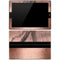 Rose Gold and Black Marble Surface Pro 3 Skin