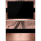 Rose Gold and Black Marble Surface Pro 7 Skin
