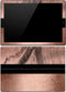 Rose Gold and Black Marble Surface Pro (2017) Skin