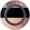 Rose Gold and Black Marble Wireless Charger Skin