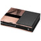 Rose Gold and Black Marble Xbox One Console Skin