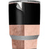 Rose Gold and Black Marble Yeti 20oz Tumbler Skin
