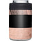 Rose Gold and Black Marble Yeti Colster Can Insulator Skin