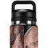 Rose Gold and Black Marble YETI Rambler 26oz Bottle Skin