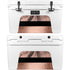 Rose Gold and Black Marble YETI Tundra 45 Hard Cooler Skin