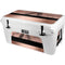 Rose Gold and Black Marble YETI Tundra 65 Hard Cooler Skin