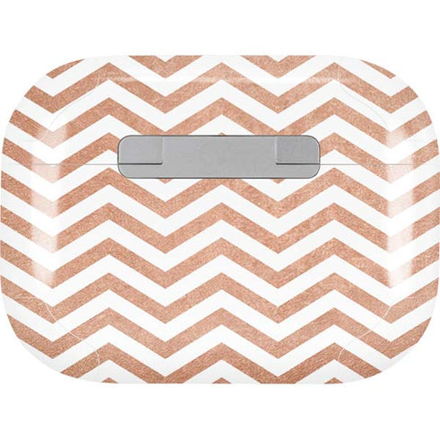 Rose Gold Chevron AirPods Pro 2nd Gen Skin