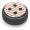 Rose Gold Chevron Amazon Echo Dot Skin