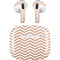 Rose Gold Chevron Apple AirPods (3rd Gen 2021) Skin