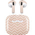 Rose Gold Chevron Apple AirPods (3rd Gen 2021) Skin