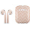 Rose Gold Chevron Apple AirPods Skin