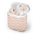 Rose Gold Chevron Apple AirPods Skin