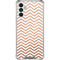 Rose Gold Chevron Galaxy A13 5G Clear Case