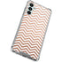Rose Gold Chevron Galaxy A13 5G Clear Case