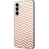 Rose Gold Chevron Galaxy A14 5G Skin