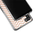 Rose Gold Chevron Galaxy A21 Clear Case
