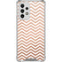 Rose Gold Chevron Galaxy A53 5G Clear Case