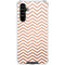 Rose Gold Chevron Galaxy A54 5G Clear Case