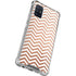 Rose Gold Chevron Galaxy A71 5G Clear Case