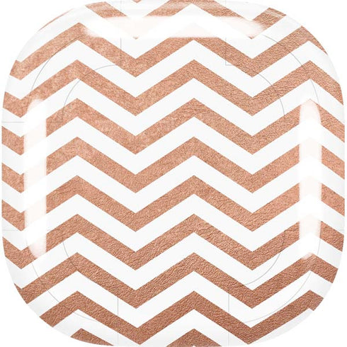 Rose Gold Chevron Galaxy Buds Live Skin