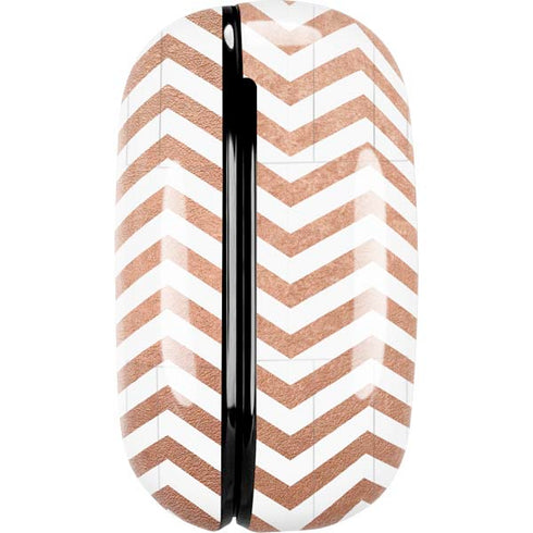 Rose Gold Chevron Galaxy Buds Live Skin