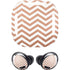 Rose Gold Chevron Galaxy Buds Pro Skin