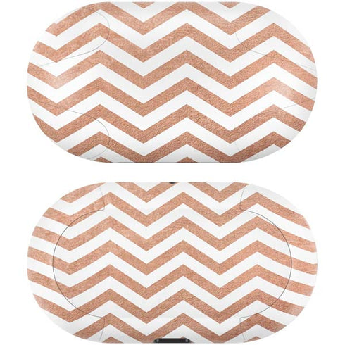 Rose Gold Chevron Galaxy Buds Skin