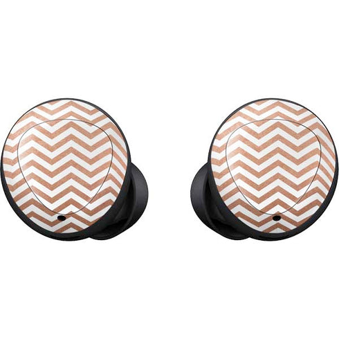 Rose Gold Chevron Galaxy Buds Skin