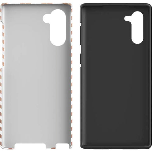 Rose Gold Chevron Galaxy Note 10 Pro Case