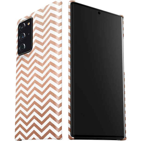 Rose Gold Chevron Galaxy Note20 Ultra 5G Lite Case