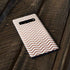 Rose Gold Chevron Galaxy S10 Plus Skin