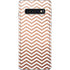 Rose Gold Chevron Galaxy S10 Skin