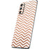 Rose Gold Chevron Galaxy S20 Fan Edition Skin