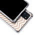 Rose Gold Chevron Galaxy S20 FE Clear Case