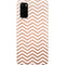 Rose Gold Chevron Galaxy S20 Lite Case