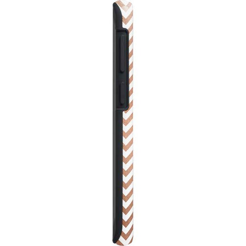 Rose Gold Chevron Galaxy S20 Plus Pro Case