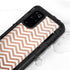 Rose Gold Chevron Galaxy S20 Plus Waterproof Case