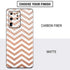 Rose Gold Chevron Galaxy S20 Ultra 5G Skin