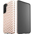 Rose Gold Chevron Galaxy S21 5G Pro Case