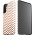 Rose Gold Chevron Galaxy S21 Plus 5G Pro Case