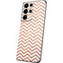 Rose Gold Chevron Galaxy S21 Ultra 5G Skin