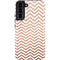 Rose Gold Chevron Galaxy S22 Plus Pro Case